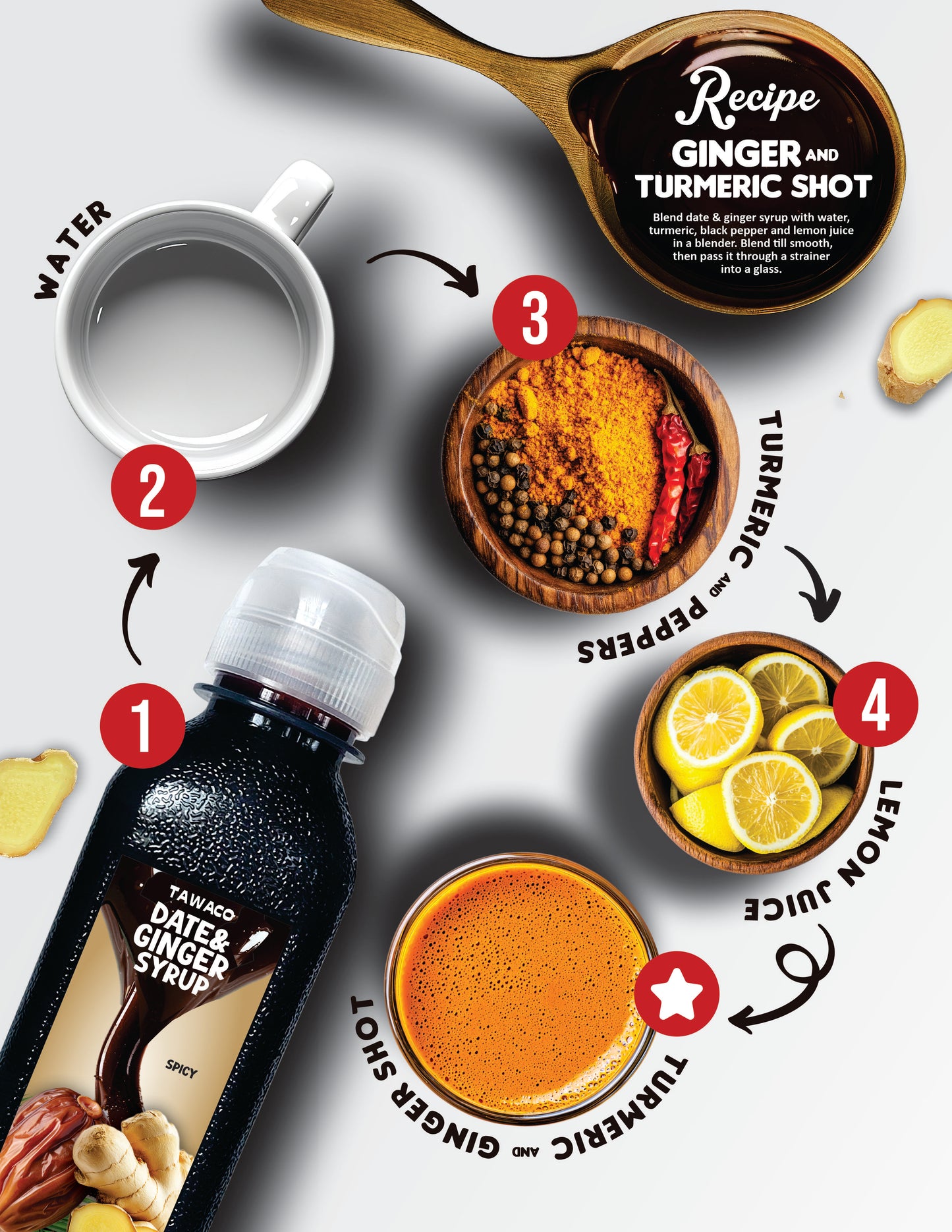 Date and Ginger Syrup