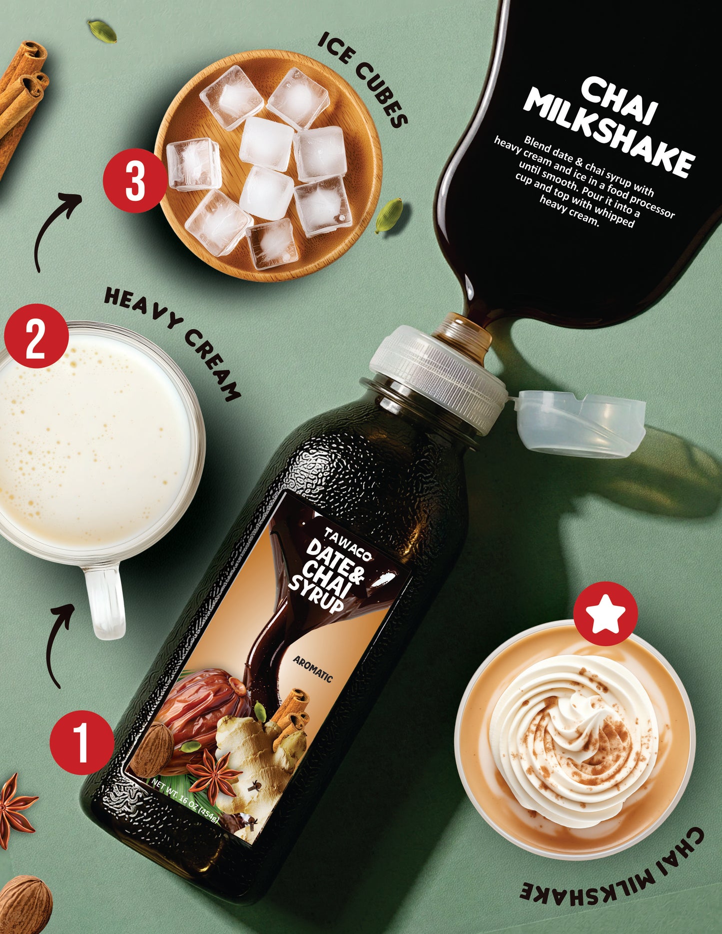 Date and Masala Chai Syrup