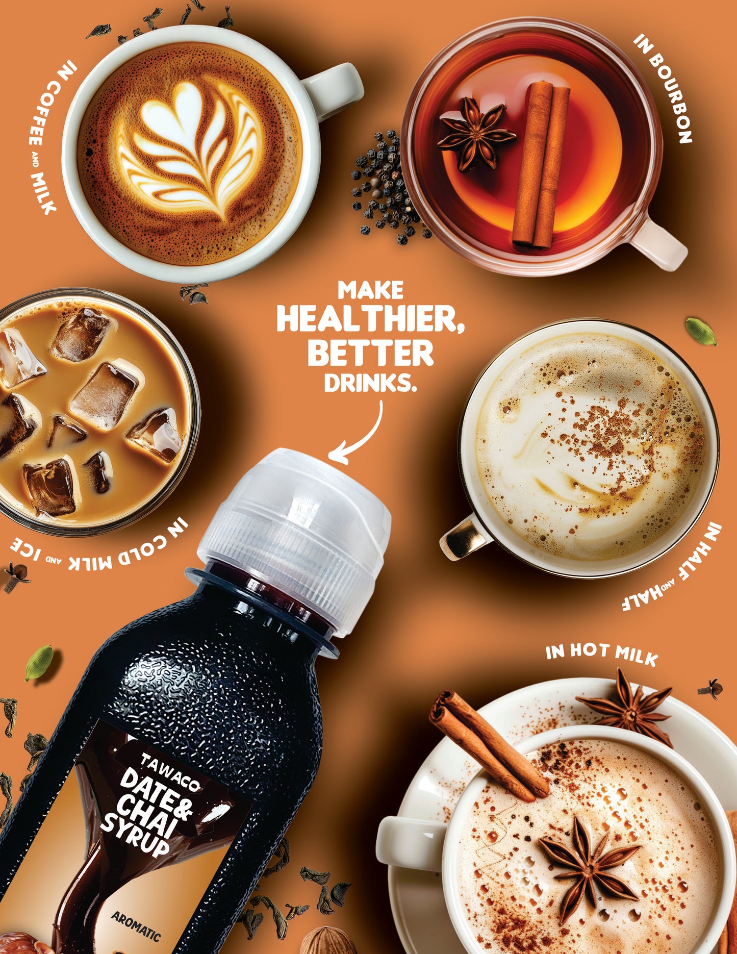 Date and Masala Chai Syrup