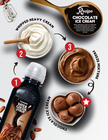 Date and Cocoa Syrup