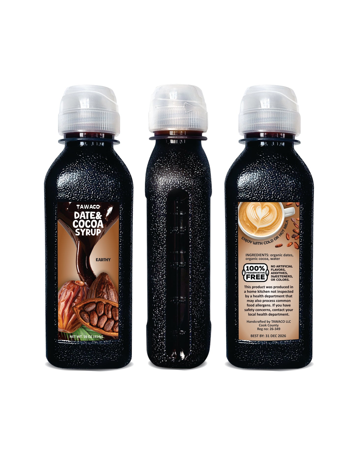 Date and Cocoa Syrup