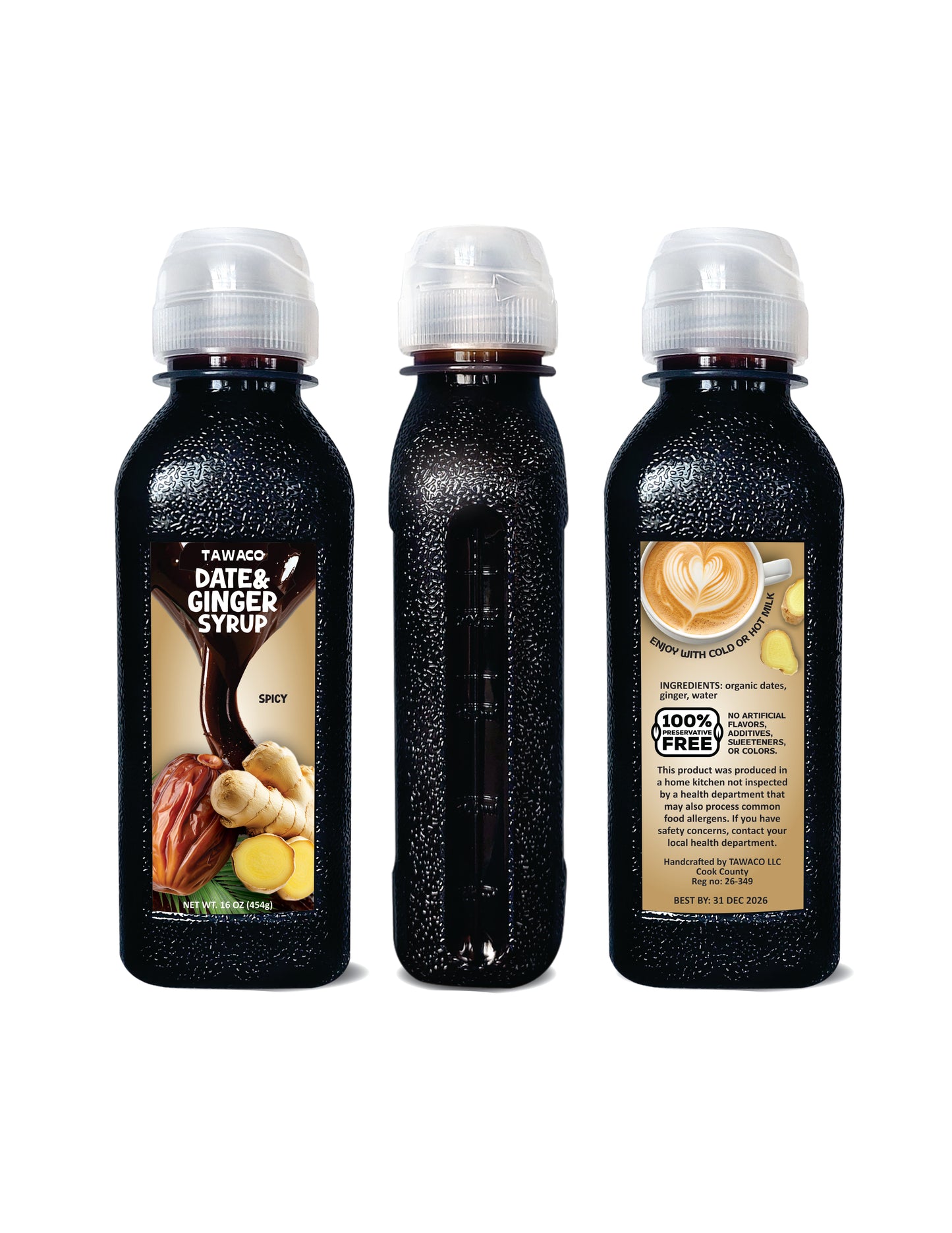 Date and Ginger Syrup