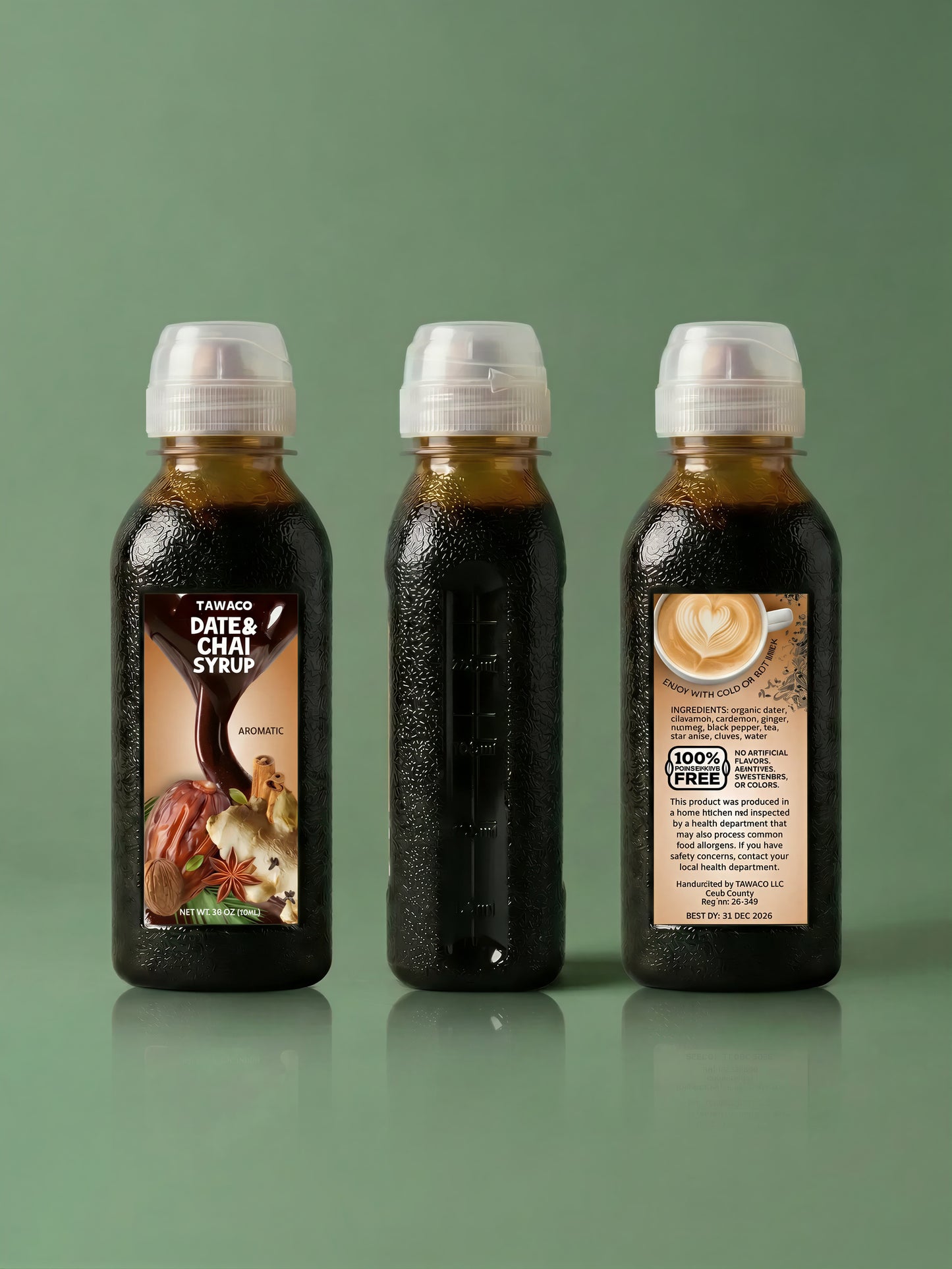 Date and Masala Chai Syrup