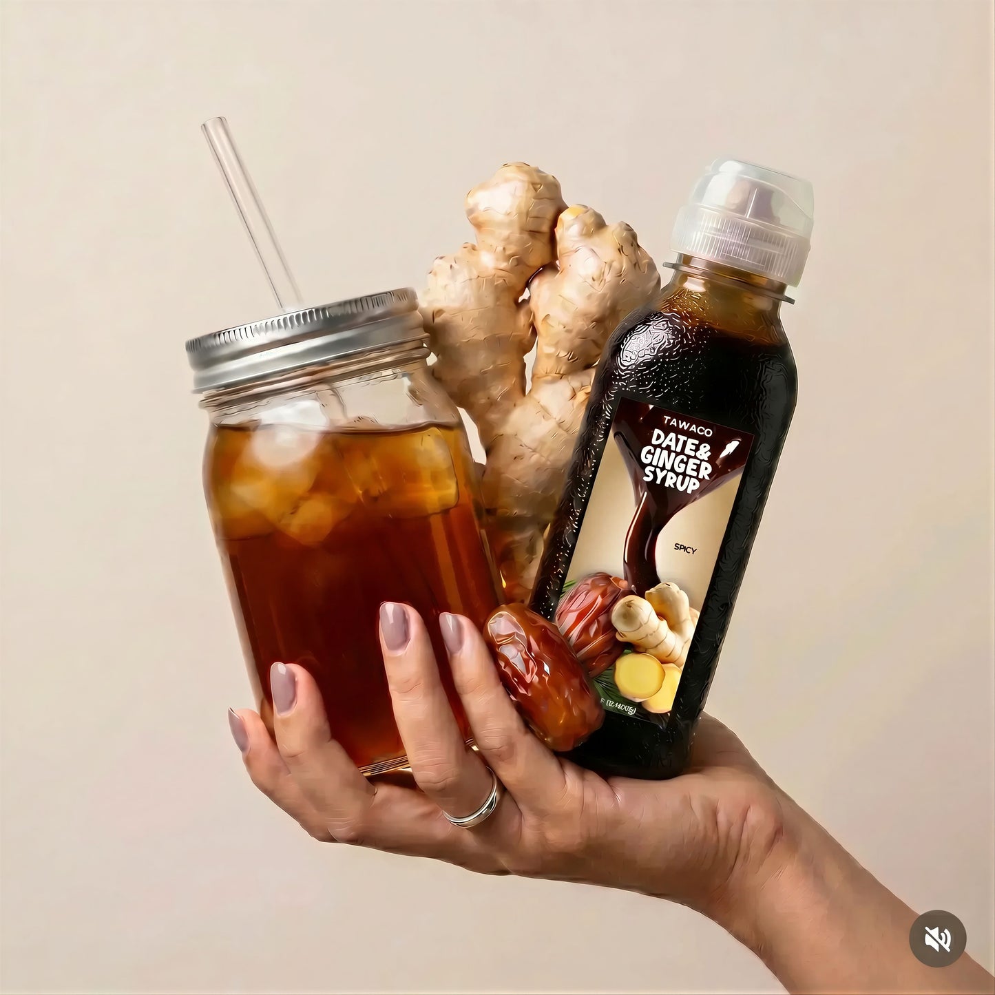 Date and Ginger Syrup