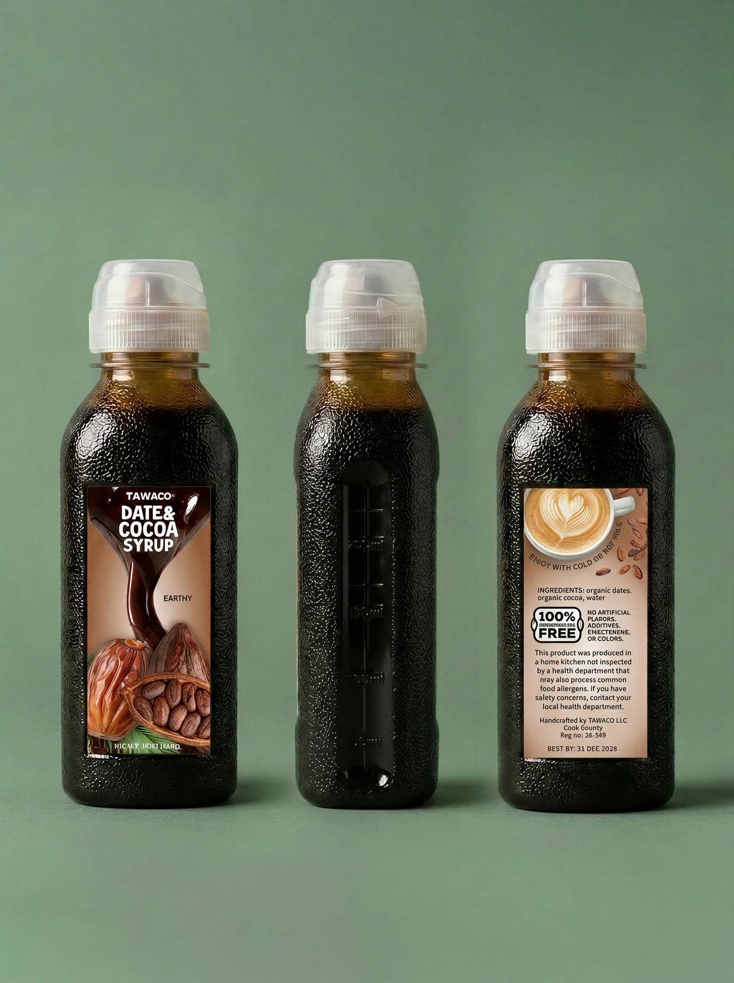 Date and Cocoa Syrup