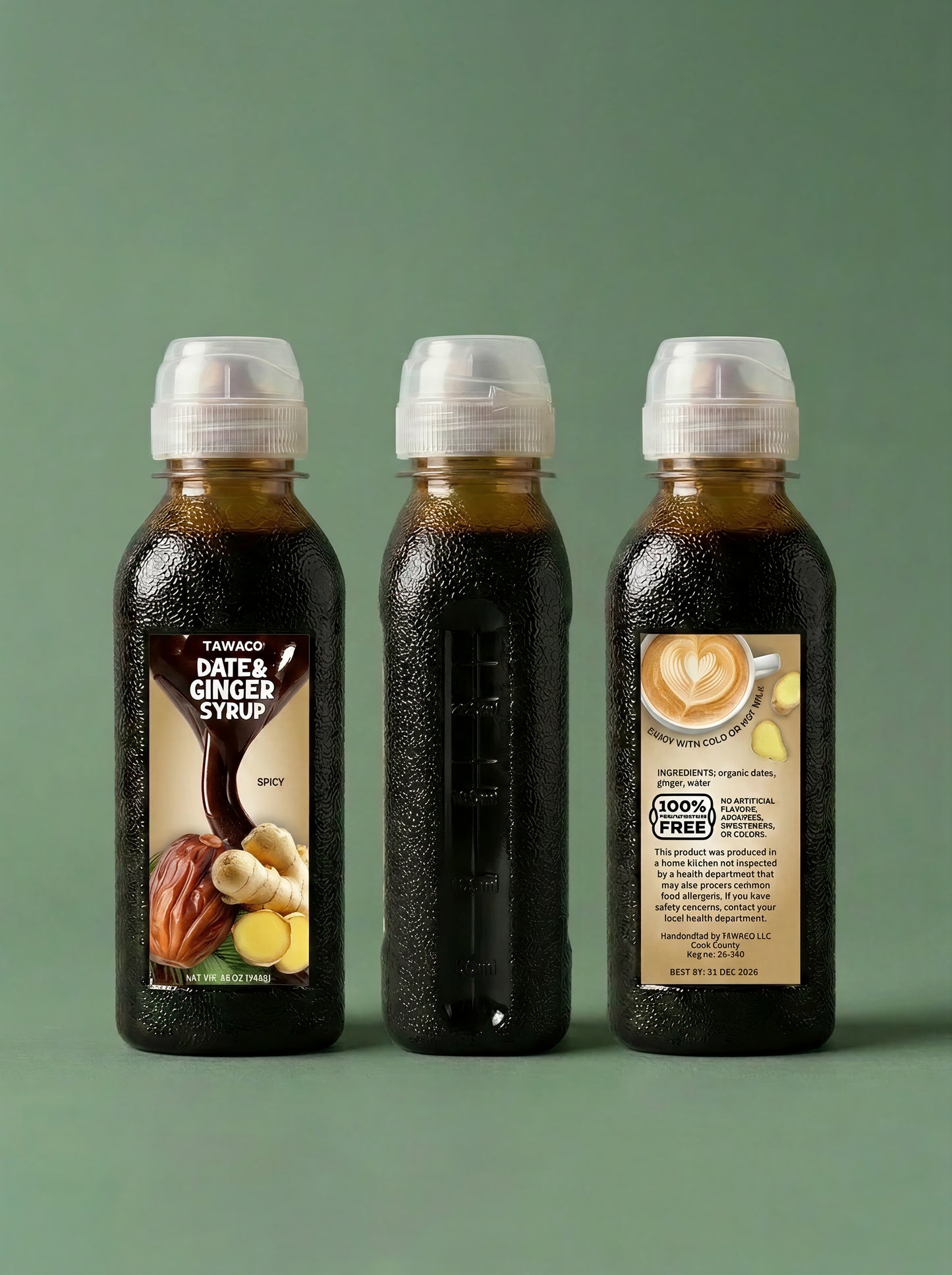 Date and Ginger Syrup