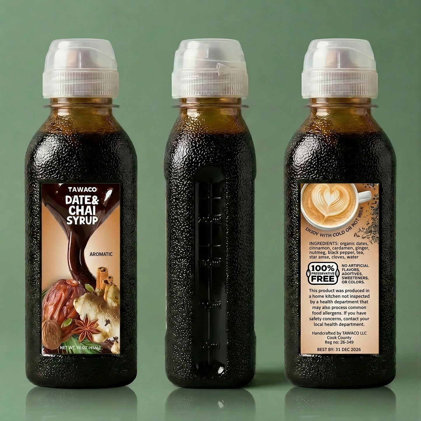 Date and Masala Chai Syrup
