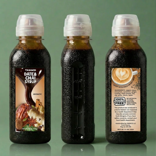 Date and Masala Chai Syrup