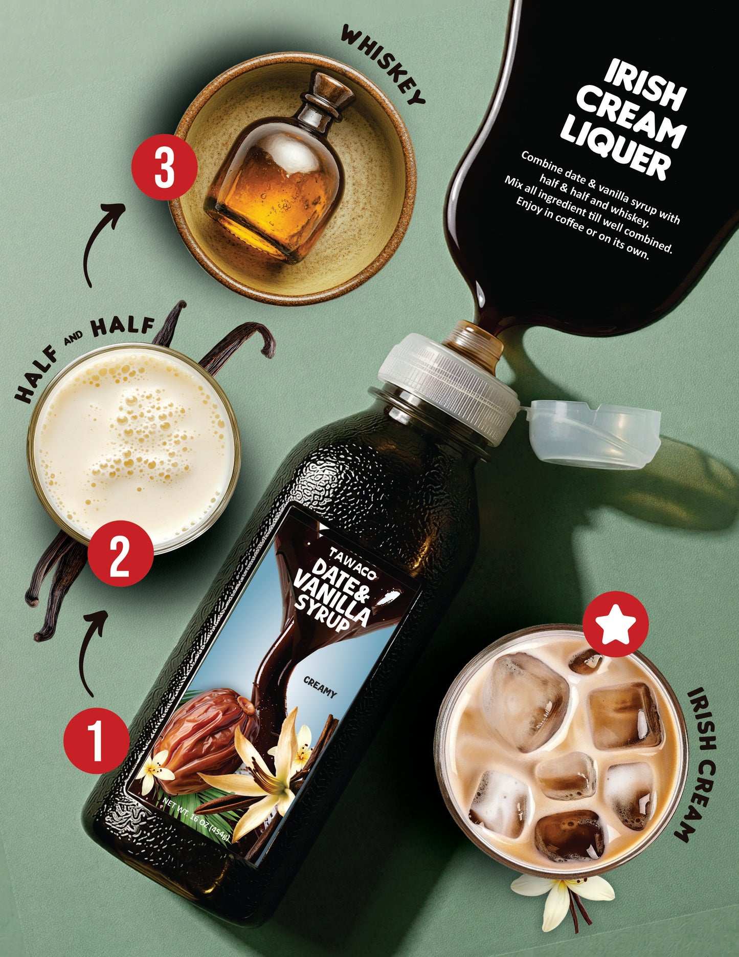 Date & Vanilla Syrup